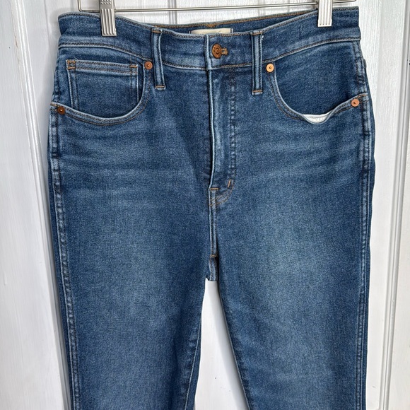 Madewell 10" High-Rise Skinny Jeans W-971 Size 28 - Picture 6 of 14